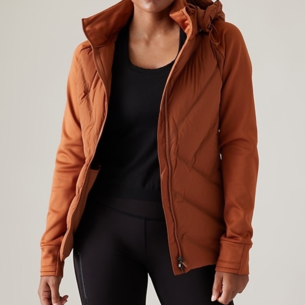 NWT Athleta Inlet Jacket - Sequoia Brown